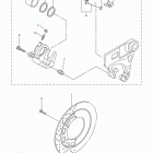 V STAR 1300 XVS13AFCS/XVS13AFS Задний суппорт