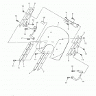 V STAR 950 TOURER XVS95CTFCW/XVS95CTFL/XVS95CTFW/XVS95CTFCL Обтекатели