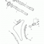 FJR1300A FJR13AFC/FJR13AF Цепь механизма газораспределения