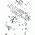 V STAR 650 CUSTOM XVS65FB/XVS65FCB Сцепление