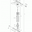 WR450F WR450FF Задняя подвеска