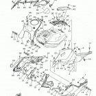 FZ07 FZ07FCR/FZ07FGY/FZ07FW/FZ07FCW/FZ07FR/FZ07FCGY Топливный бак