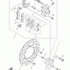 YZ85 YZ85F Передний тормозной суппорт
