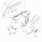 YZFR1M YZFR1MF/YZFR1MFC Боковая панель