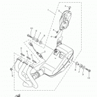 FJ09 FJ09FCGY/FJ09FR/FJ09FGY/FJ09FCR Выхлопная система