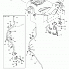 V STAR 950 TOURER XVS95CTFCW/XVS95CTFL/XVS95CTFW/XVS95CTFCL Топливный бак