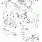 YZFR1M YZFR1MF/YZFR1MFC Топливный бак
