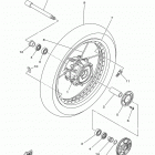 SUPER TENERE ES XTZ12EFR/XTZ12EFCR Переднее колесо
