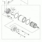 YZFR1M YZFR1MF/YZFR1MFC Стартер