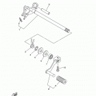 TW200 TW200F1/TW200F1C Вал переключения