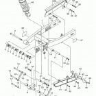 STRYKER BULLET COWL XVS13CFGR/XVS13CFCGR Задний рычаг подвески