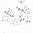FZ6R FZ6RFCR/FZ6RFR Выхлопная система