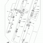 YZFR3 YZFR3FL/YZFR3FR/YZFR3FB Передняя вилка