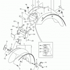 V STAR 1300 TOURER XVS13CTFC/XVS13CTF Крыло