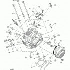 TW200 TW200F1/TW200F1C Головка цилиндра