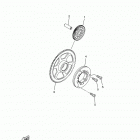 YZFR3 YZFR3FL/YZFR3FR/YZFR3FB Муфта стартера