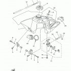 YZ85 YZ85F Топливный бак