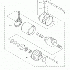 FZ6R FZ6RFCR/FZ6RFR Стартер