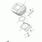 TW200 TW200F1/TW200F1C Цилиндры
