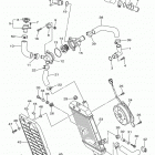 V STAR 1300 XVS13AFCS/XVS13AFS Радиатор и Патрубки