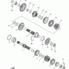 YZFR3 YZFR3FL/YZFR3FR/YZFR3FB Трансмиссия