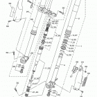 WR450F WR450FF Передняя вилка