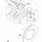 FZ09 FZ09FCGY/FZ09FCS/FZ09FY/FZ09FCY/FZ09FGY/FZ09FS Задний суппорт