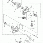 V STAR 1300 XVS13AFCS/XVS13AFS Водяной насос