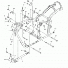 V STAR 950 TOURER XVS95CTFCW/XVS95CTFL/XVS95CTFW/XVS95CTFCL Рама