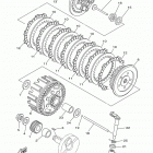 YZ85 YZ85F Сцепление