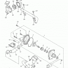 FJR1300A FJR13AFC/FJR13AF Водяной насос