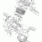 V STAR 1300 DELUXE XVS13BGFR/XVS13BGFCR Цилиндры