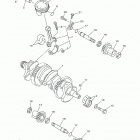 FJR1300A FJR13AFC/FJR13AF Коленчатый вал и Поршень