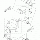 V STAR 950 TOURER XVS95CTFCW/XVS95CTFL/XVS95CTFW/XVS95CTFCL Сидение
