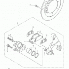 FJR1300A FJR13AFC/FJR13AF Задний суппорт