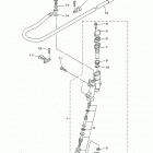 WR250F WR250FF Задний торм цилиндр