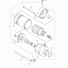 FJR1300A FJR13AFC/FJR13AF Стартер