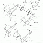 FZ6R FZ6RFCR/FZ6RFR Боковая панель