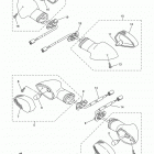 WR250R WR25RF/WR25RFC Поворотники
