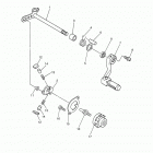WR450F WR450FF Вал переключения