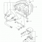 FJR1300A FJR13AFC/FJR13AF Фонарь задний