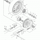 V STAR 950 TOURER XVS95CTFCW/XVS95CTFL/XVS95CTFW/XVS95CTFCL Заднее колесо