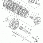 FZ6R FZ6RFCR/FZ6RFR Сцепление