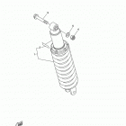 TTR230 TTR230F Задняя подвеска