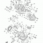 V STAR 650 CUSTOM XVS65FB/XVS65FCB Головка цилиндра