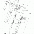 TW200 TW200F1/TW200F1C Передняя вилка