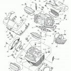 V STAR 950 TOURER XVS95CTFCW/XVS95CTFL/XVS95CTFW/XVS95CTFCL Головка цилиндра