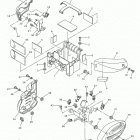 V STAR 950 TOURER XVS95CTFCW/XVS95CTFL/XVS95CTFW/XVS95CTFCL Боковая панель
