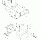 V STAR 1300 DELUXE XVS13BGF/XVS13BGFC Крепление боковых сумок