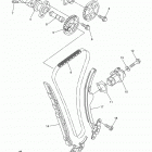 WR250R WR25RF/WR25RFC Цепь механизма газораспределения